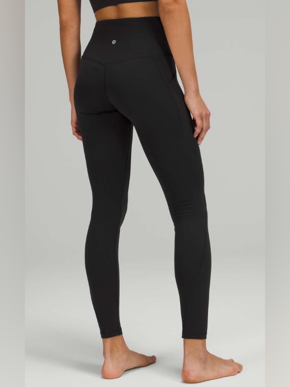 Lululemon athletica NWT Black High-Rise Align 28” Leggings with Pockets Size 10